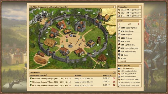 Tribal Wars screenshot