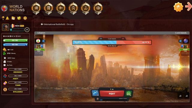 World Nations Game screenshot