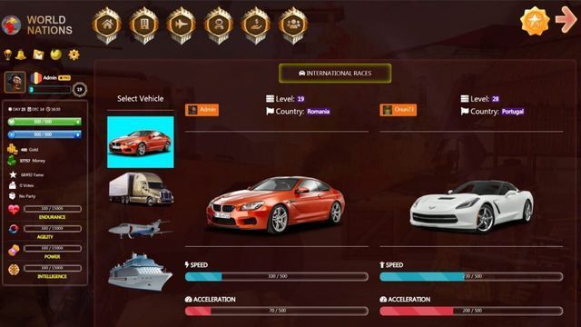 World Nations Game screenshot