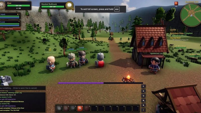 World of Claudecraft screenshot 2