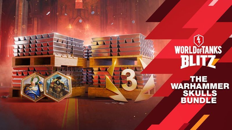 World of Tanks Blitz: Warhammer Skulls Free Pack screenshot