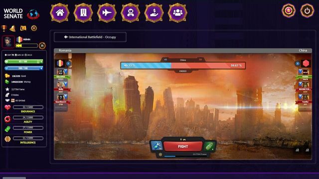 World Senate Game - Free Online Multiplayer Game screenshot