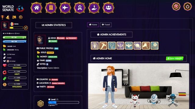 World Senate Game - Free Online Multiplayer Game screenshot