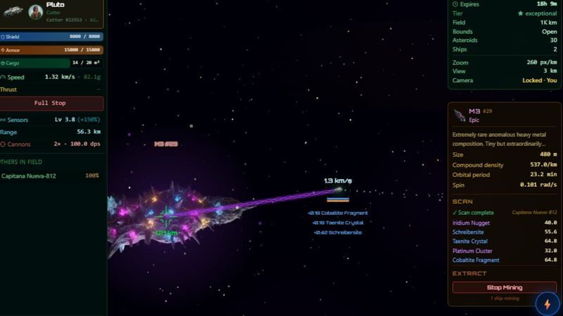 Zero-G MMO screenshot