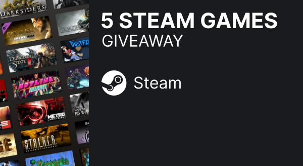 Win 5 Steam Games